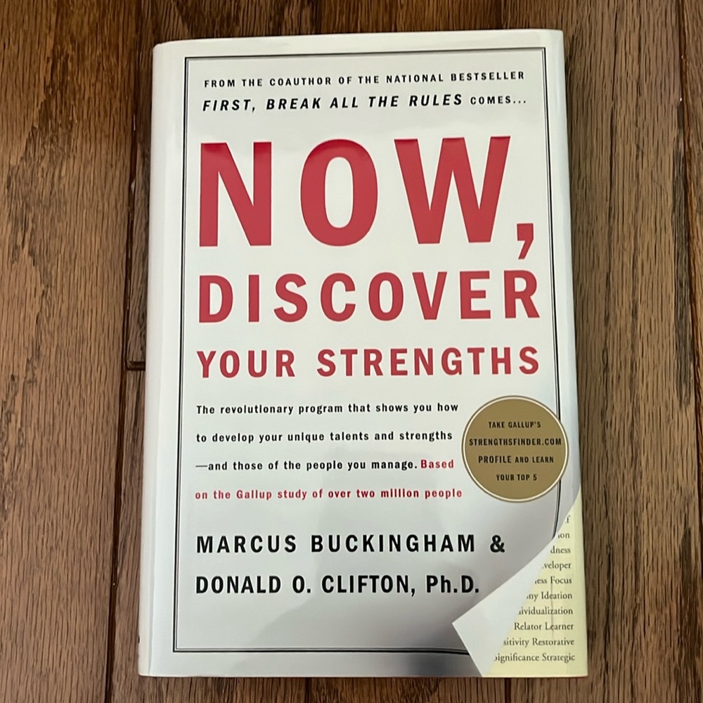 Now, Discover Your Strengths Motivational Book